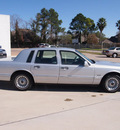lincoln town car 1997 silver sedan executive gasoline v8 rear wheel drive automatic 77043