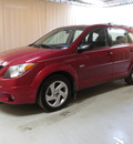 pontiac vibe 2004 dk  red hatchback gasoline 4 cylinders front wheel drive automatic with overdrive 44883