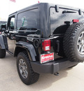 jeep wrangler 2013 black suv rubicon gasoline 6 cylinders 4 wheel drive automatic 77388