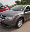 dodge journey 2013 gray se gasoline 4 cylinders front wheel drive automatic 77388