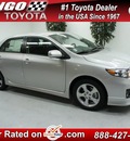 toyota corolla 2013 silver sedan s gasoline 4 cylinders front wheel drive automatic 91731