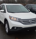 honda cr v 2013 white suv gasoline 4 cylinders all whee drive automatic 46219