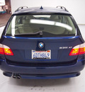 bmw 5 series 2008 dk  blue wagon 535xi gasoline 6 cylinders all whee drive automatic 91731