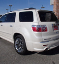 gmc acadia 2011 white di suv denali gasoline 6 cylinders all whee drive 6 speed automatic 99336
