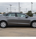 ford fusion 2013 gray sedan s 4 cylinders front wheel drive 6 speed automatic 77471