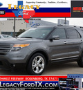 ford explorer 2011 gray suv limited gasoline 6 cylinders 2 wheel drive 6 speed automatic 77471