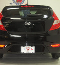 hyundai accent 2013 black hatchback gs gasoline 4 cylinders front wheel drive automatic 75150
