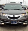 acura mdx 2010 dk  gray suv w tech gasoline 6 cylinders all whee drive shiftable automatic 77074