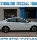 honda accord 2013 white sedan lx gasoline 4 cylinders front wheel drive cont  variable trans  77339