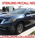 nissan pathfinder 2013 blue suv s gasoline 6 cylinders 2 wheel drive automatic 77477