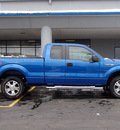 ford f 150 2010 blue stx gasoline 8 cylinders 4 wheel drive automatic with overdrive 61832