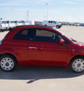 fiat 500c 2012 red pop gasoline 4 cylinders front wheel drive automatic 76108