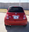 fiat 500c 2012 red pop gasoline 4 cylinders front wheel drive automatic 76108
