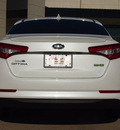 kia optima hybrid 2012 white sedan hybrid 4 cylinders front wheel drive automatic 75150