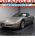 chevrolet corvette 2001 lt  gray gasoline 8 cylinders rear wheel drive automatic with overdrive 77630