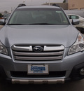 subaru outback 2013 silver wagon 2 5i limited gasoline 4 cylinders all whee drive cont  variable trans  77090
