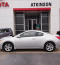 nissan altima 2012 silver coupe 2 5 s gasoline 4 cylinders front wheel drive automatic with overdrive 77802