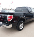 ford f 150 2011 black xlt flex fuel 6 cylinders 2 wheel drive automatic with overdrive 77802