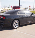 dodge charger 2013 black sedan r t plus gasoline 8 cylinders rear wheel drive shiftable automatic 77450