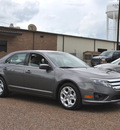 ford fusion 2011 gray sedan se gasoline 4 cylinders front wheel drive automatic 78586