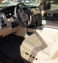 ford f 150 2012 beige lariat flex fuel 8 cylinders 2 wheel drive automatic 76011