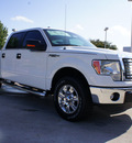 ford f 150 2012 white xlt flex fuel 6 cylinders 2 wheel drive automatic 76011
