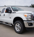ford f 350 super duty 2012 white xlt biodiesel 8 cylinders 4 wheel drive automatic 76011