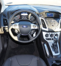 ford focus 2013 blue hatchback 5dr hb se flex fuel 4 cylinders front wheel drive automatic 75070