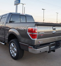 ford f 150 2013 gray 4wd supercrew 145 xlt gasoline 6 cylinders 4 wheel drive automatic 75070