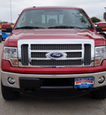 ford f 150 2012 red lariat gasoline 6 cylinders 4 wheel drive automatic 75070