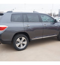 toyota highlander 2013 gray suv limited gasoline 6 cylinders front wheel drive automatic 76116