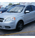 chevrolet aveo 2008 silver sedan ls gasoline 4 cylinders front wheel drive automatic 77008