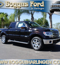 ford f 150 2013 brown king ranch gasoline 6 cylinders 4 wheel drive automatic 78550