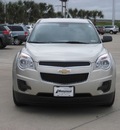 chevrolet equinox 2013 silver suv ls gasoline 4 cylinders front wheel drive automatic 77503