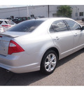 ford fusion 2012 silver sedan se flex fuel 6 cylinders front wheel drive automatic 77074