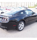 ford mustang 2013 ebony coupe gt gasoline 8 cylinders rear wheel drive 6 speed manual 77074