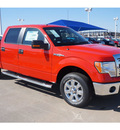 ford f 150 2013 red xlt flex fuel 8 cylinders 2 wheel drive automatic 76108