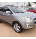 hyundai tucson 2013 gray limited gasoline 4 cylinders front wheel drive automatic 77074
