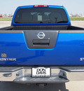 nissan frontier 2012 blue sv v6 gasoline 6 cylinders 2 wheel drive automatic 76018