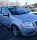 chevrolet aveo 2010 silver sedan gasoline 4 cylinders front wheel drive automatic 13502