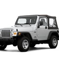 jeep wrangler 2006 suv sport gasoline 6 cylinders 4 wheel drive not specified 13502