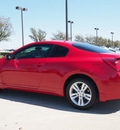 nissan altima 2012 red coupe 2 5 s gasoline 4 cylinders front wheel drive automatic 76018