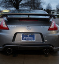 nissan 370z 2012 silver coupe nismo gasoline 6 cylinders rear wheel drive manual 27616
