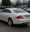 mercedes benz cls class 2009 off white coupe cls550 gasoline 8 cylinders rear wheel drive shiftable automatic 27616