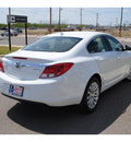 buick regal 2011 white sedan cxl gasoline 4 cylinders front wheel drive automatic 78502
