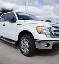 ford f 150 2013 white xlt flex fuel 8 cylinders 2 wheel drive automatic 76011