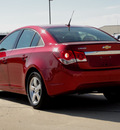 chevrolet cruze 2011 red sedan lt gasoline 4 cylinders front wheel drive automatic 62034