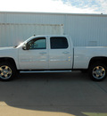 gmc sierra 2500hd 2013 white denali diesel v8 4 wheel drive automatic 75964