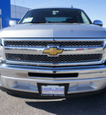 chevrolet silverado 1500 2013 silver lt flex fuel 8 cylinders 2 wheel drive automatic 76266