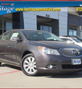 buick lacrosse 2013 dk  gray sedan leather gasoline 4 cylinders front wheel drive automatic 75087